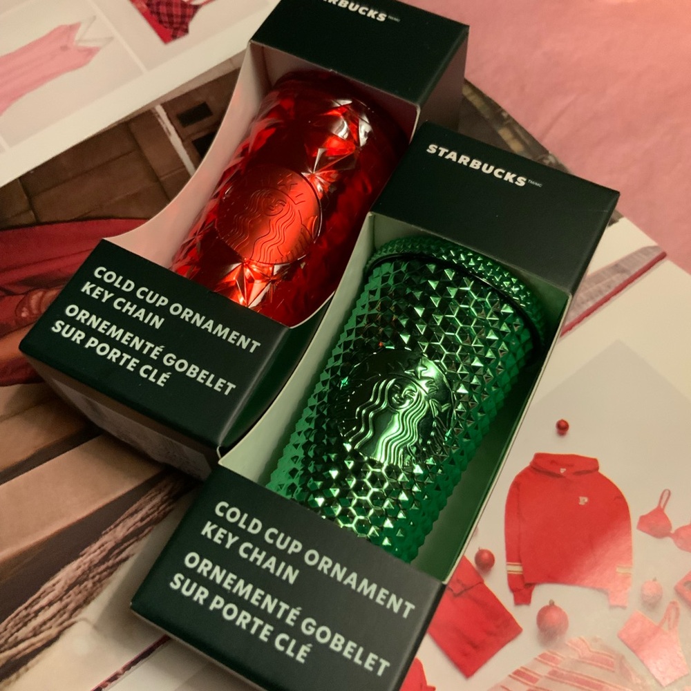 ❇️NEW! Starbuck’s Cold Cup Keychain/Ornaments